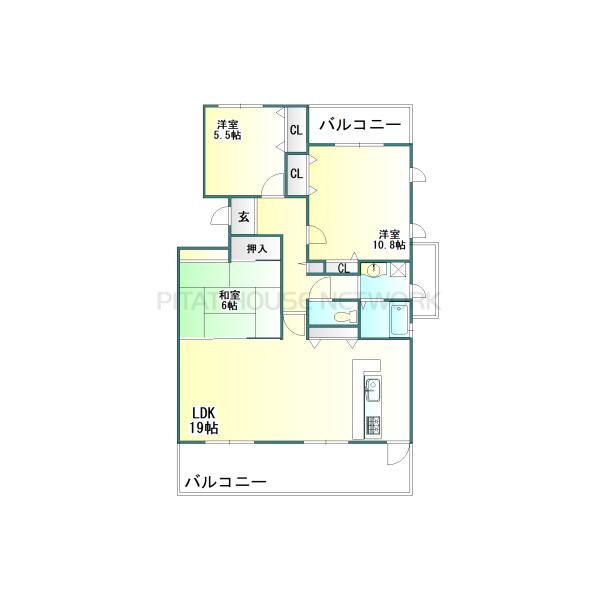 間取図(平面図)