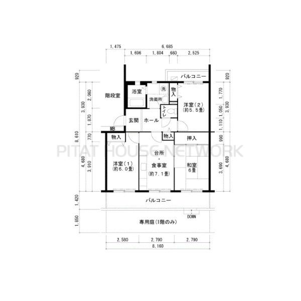 間取図(平面図)