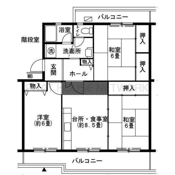 間取図(平面図)