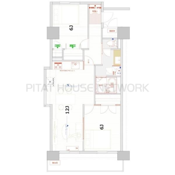 間取り図です