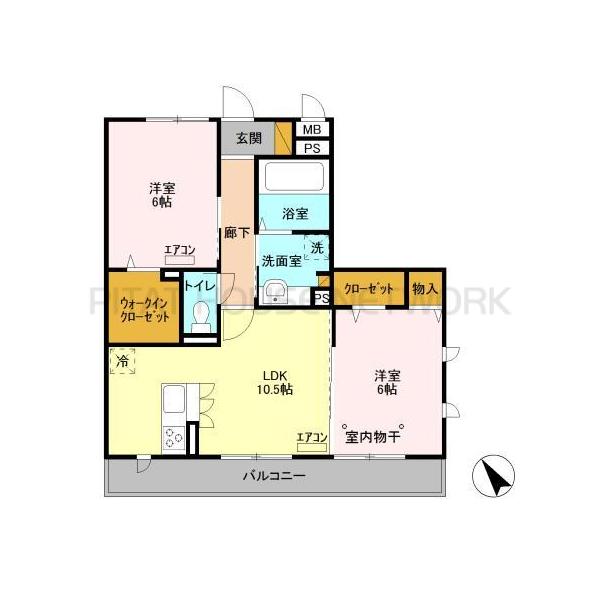 間取り図です