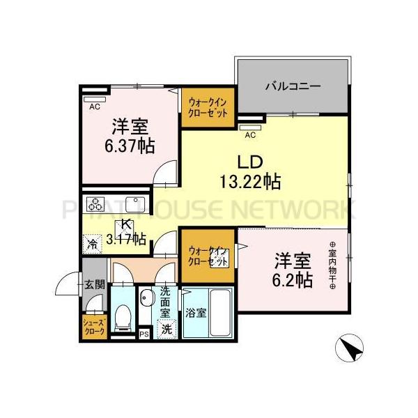 間取り図です