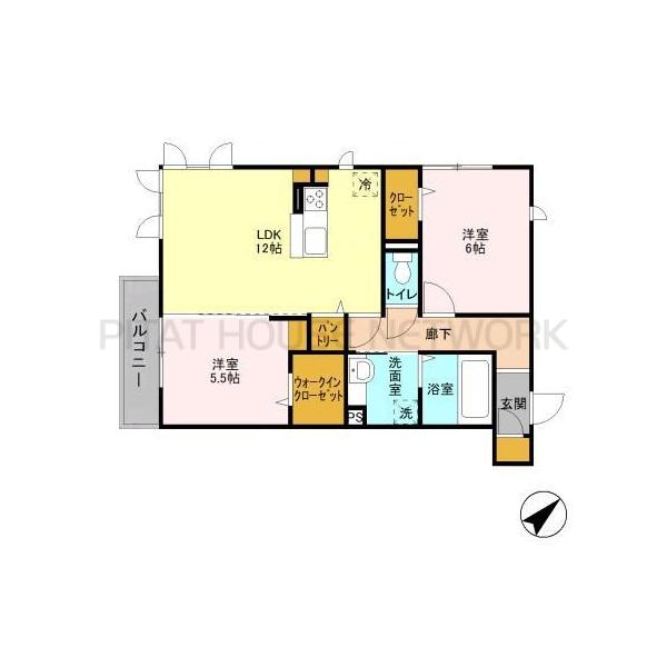 間取り図です。