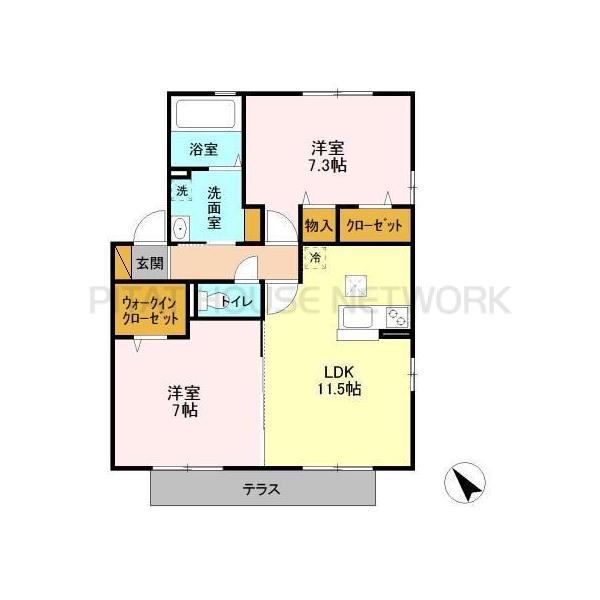 間取り図です
