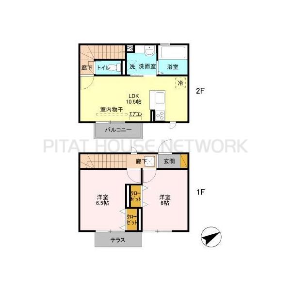 間取り図です