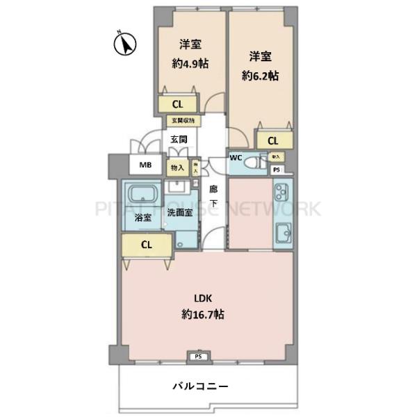 間取り図です