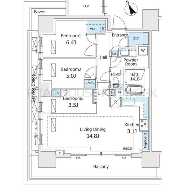 間取り図です