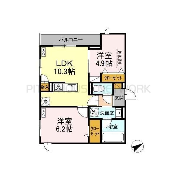 間取り図です