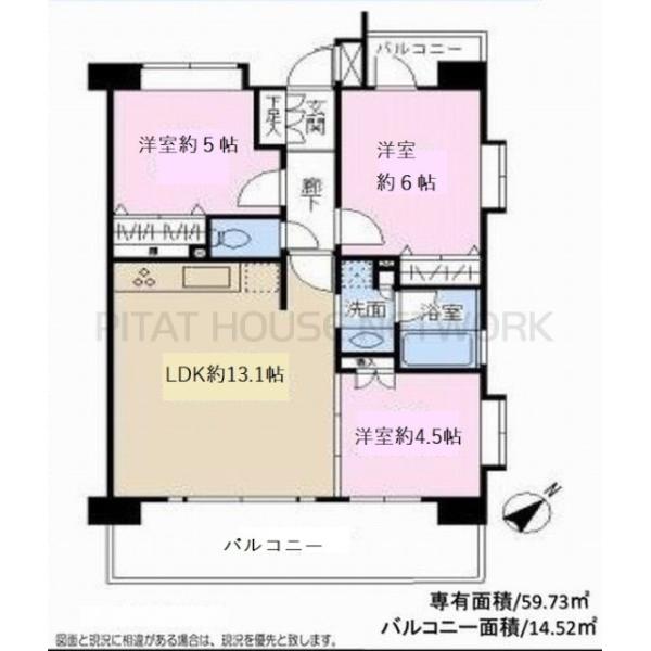 間取り図です