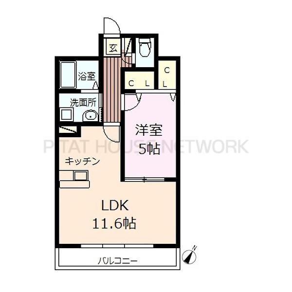 中部屋3号室です。