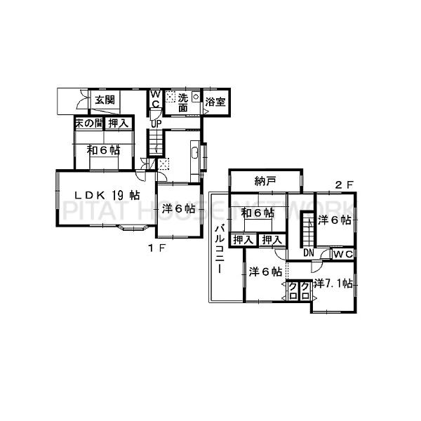 間取図(平面図)