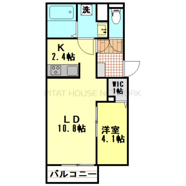 ＬＤＫは、13.2帖の大きさとなります。