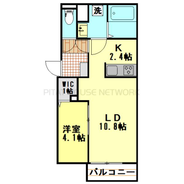 ＬＤＫは、13.2帖の大きさとなります。