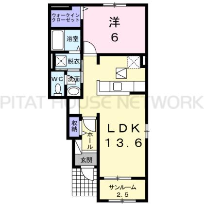 アルデバランＡ 間取り図写真