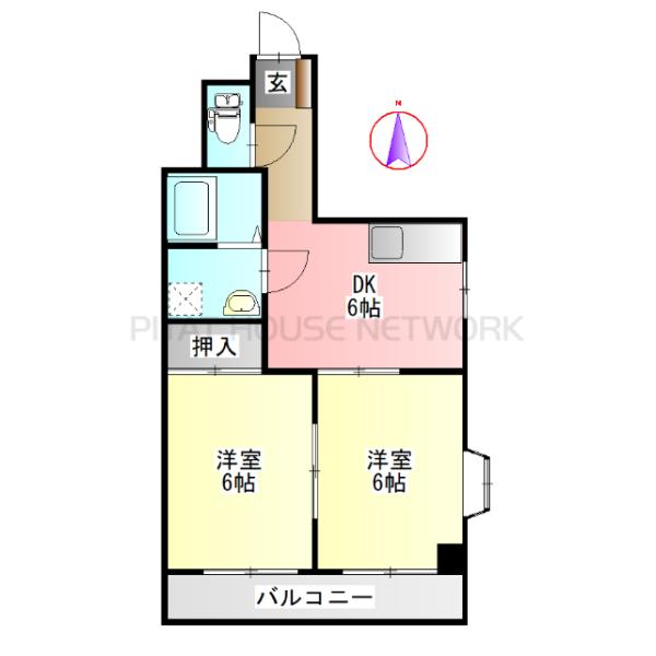 ピタットハウス チェルシー 2dk 3階 岐阜駅の賃貸情報 Yy