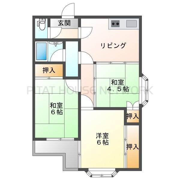 6帖和室を洋室に変更