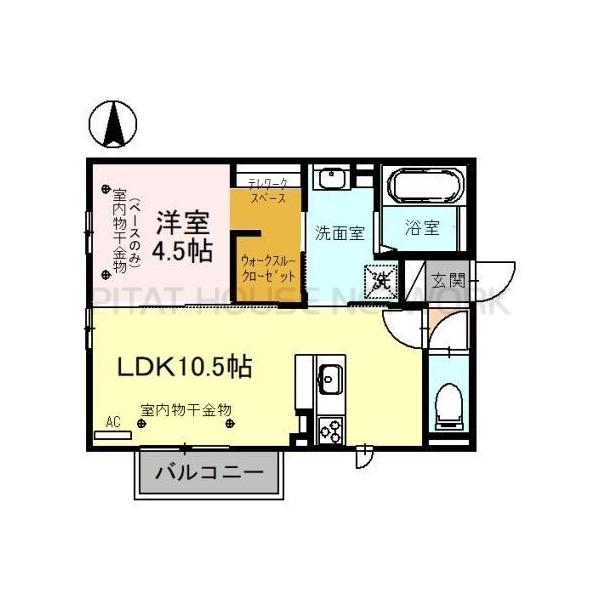 D-Residence松村Ⅱ 間取り図写真