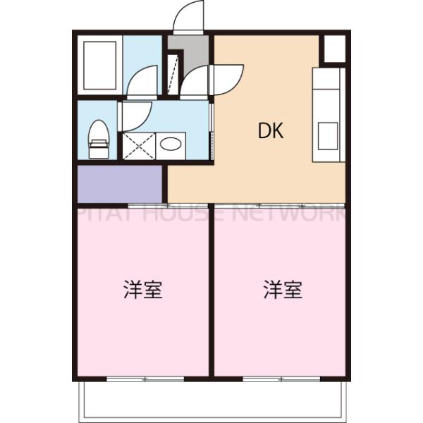 和室6帖、洋室6帖