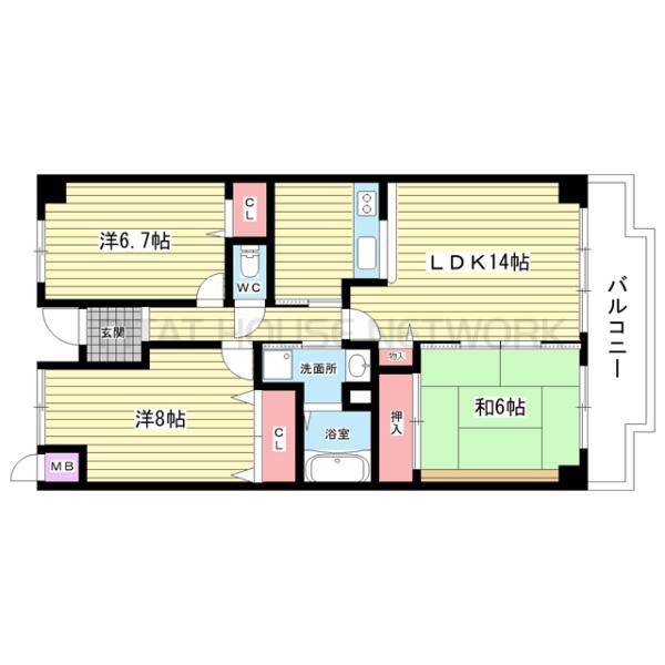 間取図(平面図)