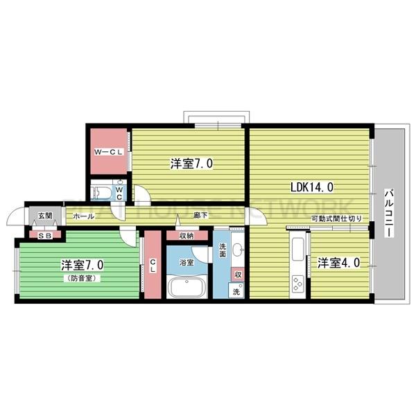 間取図(平面図)