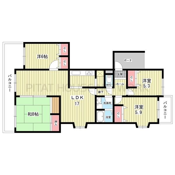 間取図(平面図)