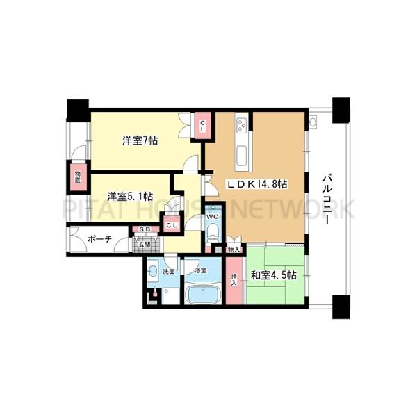 間取図(平面図)