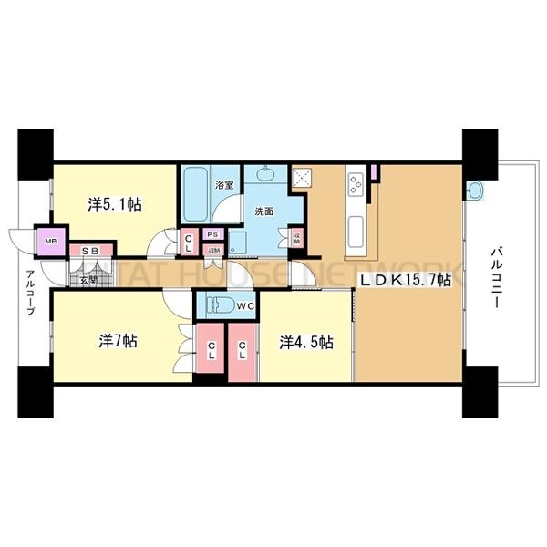 間取図(平面図)