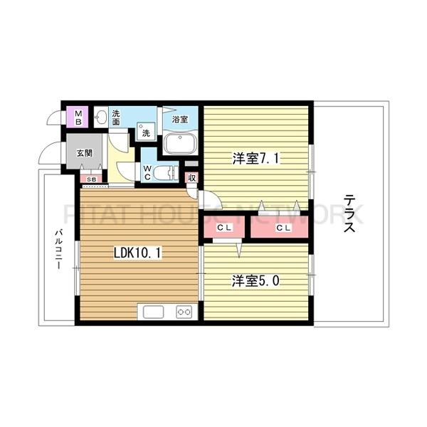 間取図(平面図)