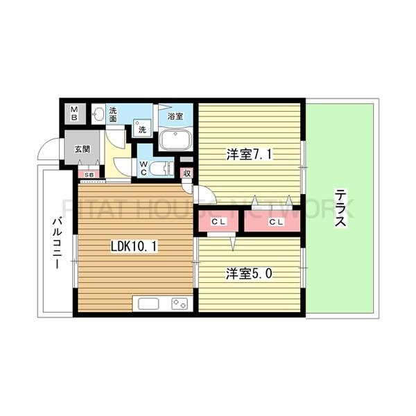 間取図(平面図)