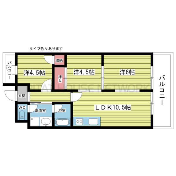 間取図(平面図)