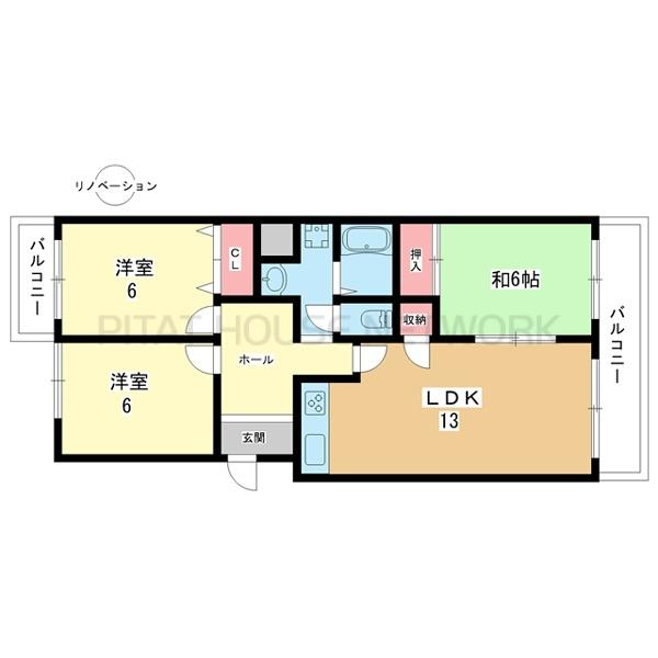 間取図(平面図)