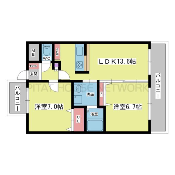 間取図(平面図)