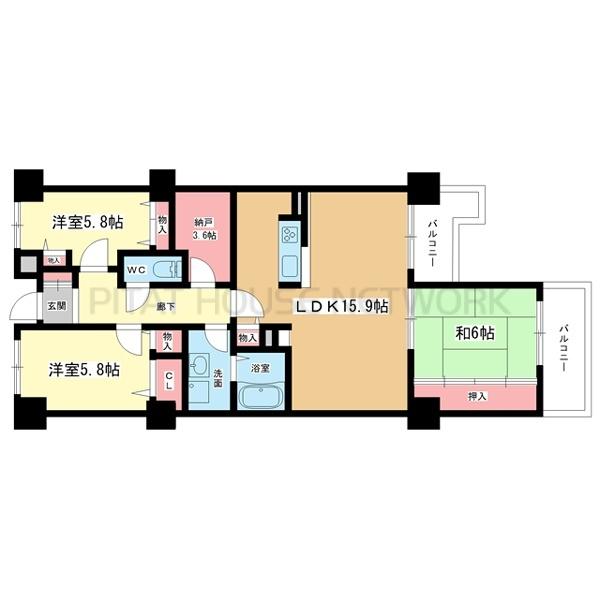 間取図(平面図)