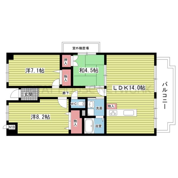 間取図(平面図)