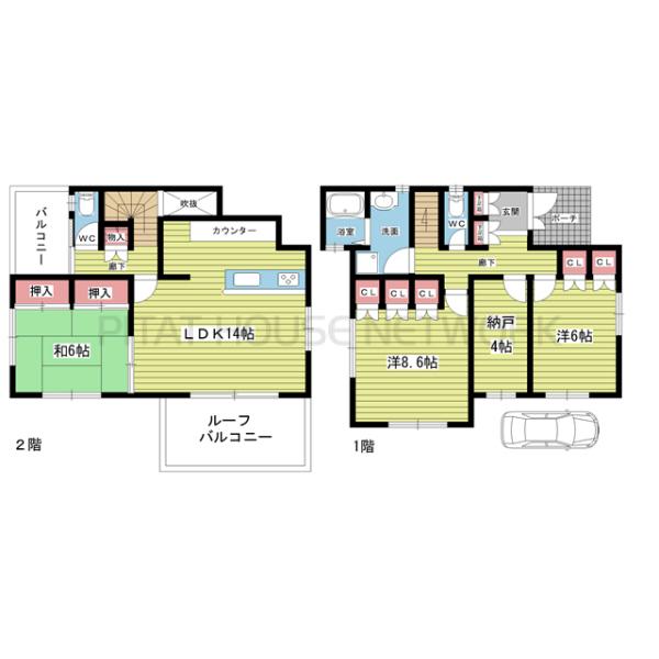 間取図(平面図)