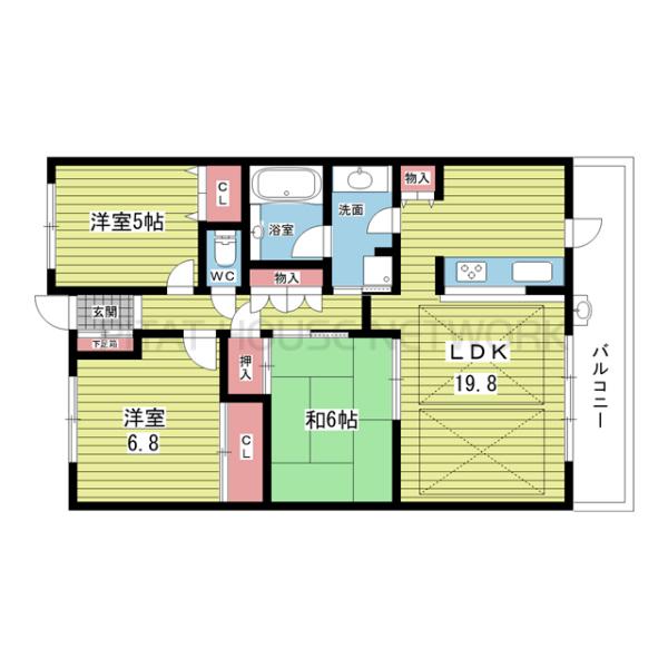 間取図(平面図)