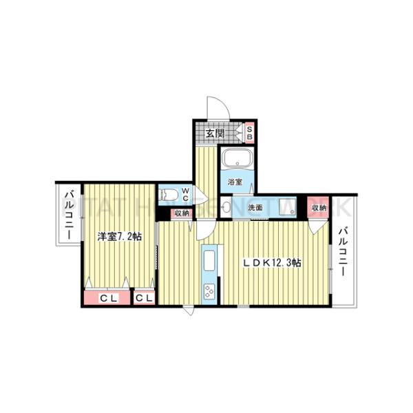 間取図(平面図)