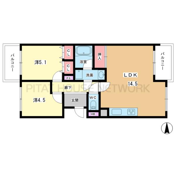 間取図(平面図)