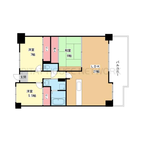 間取図(平面図)