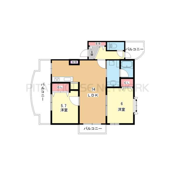 間取図(平面図)
