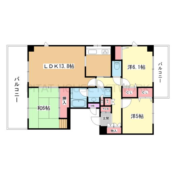 間取図(平面図)