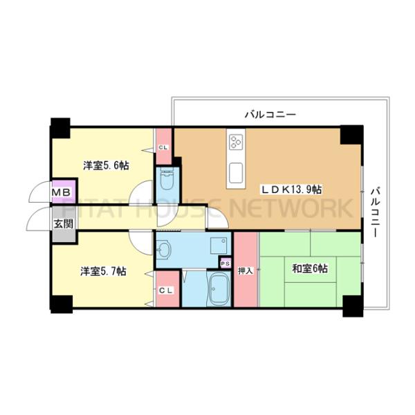 間取図(平面図)