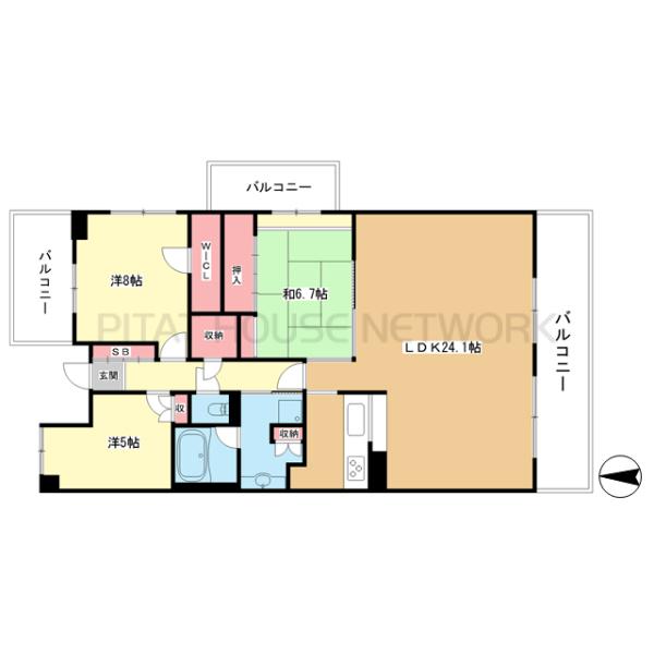 間取図(平面図)