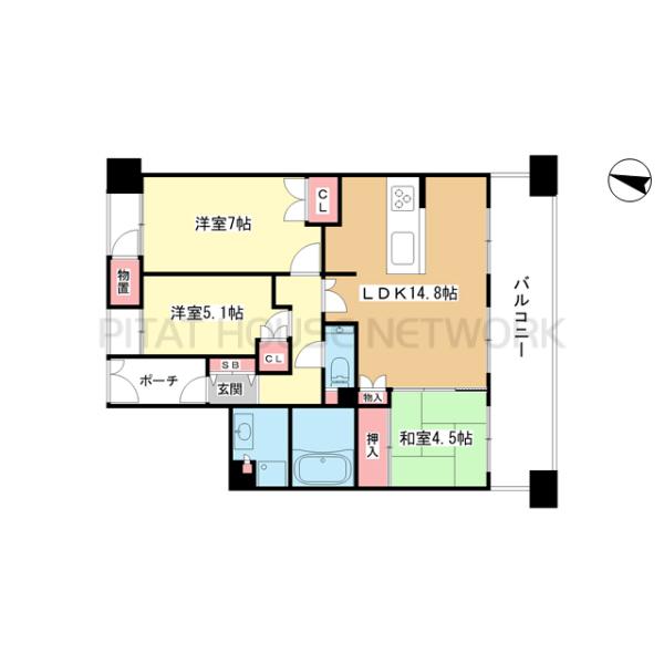 間取図(平面図)