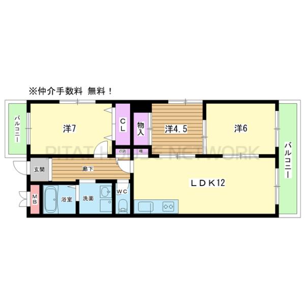 間取図(平面図)