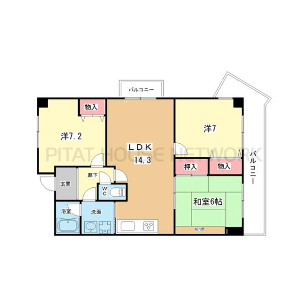 間取図(平面図)