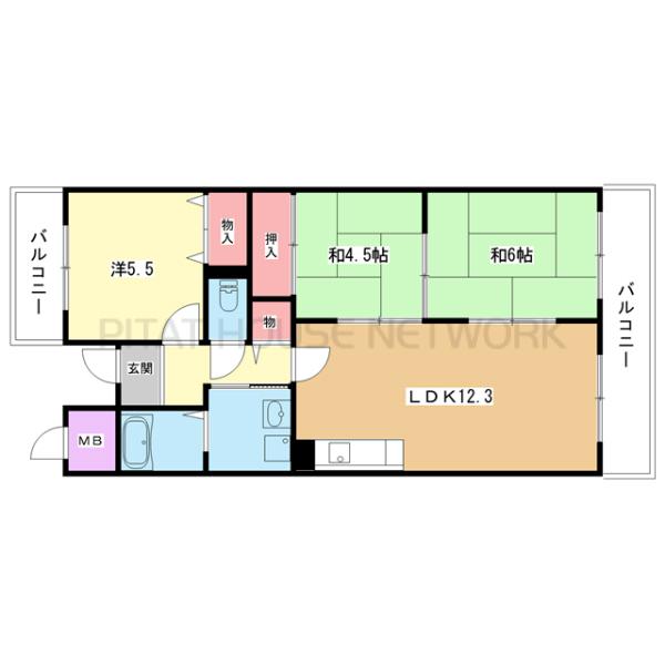 間取図(平面図)