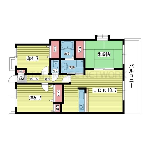間取図(平面図)