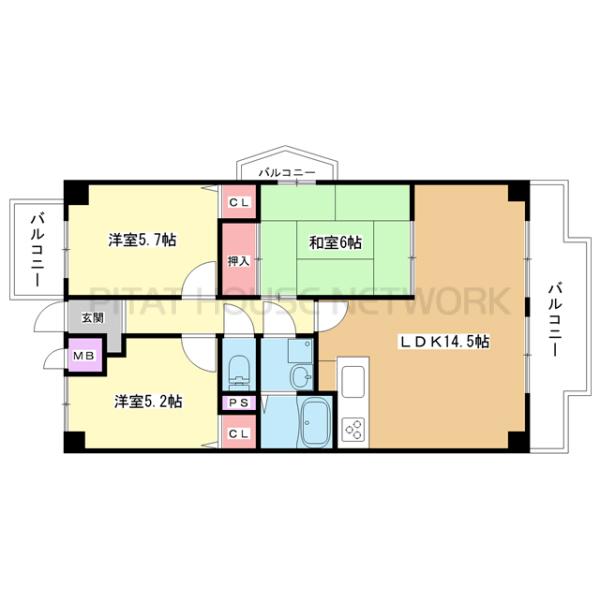 間取図(平面図)