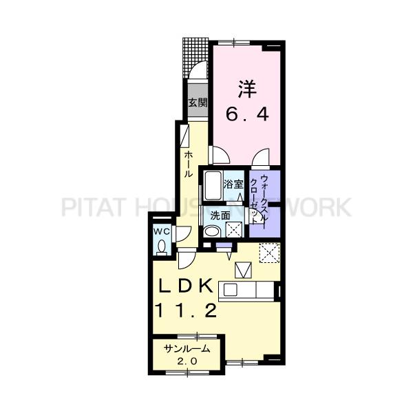 使いやすい間取りです